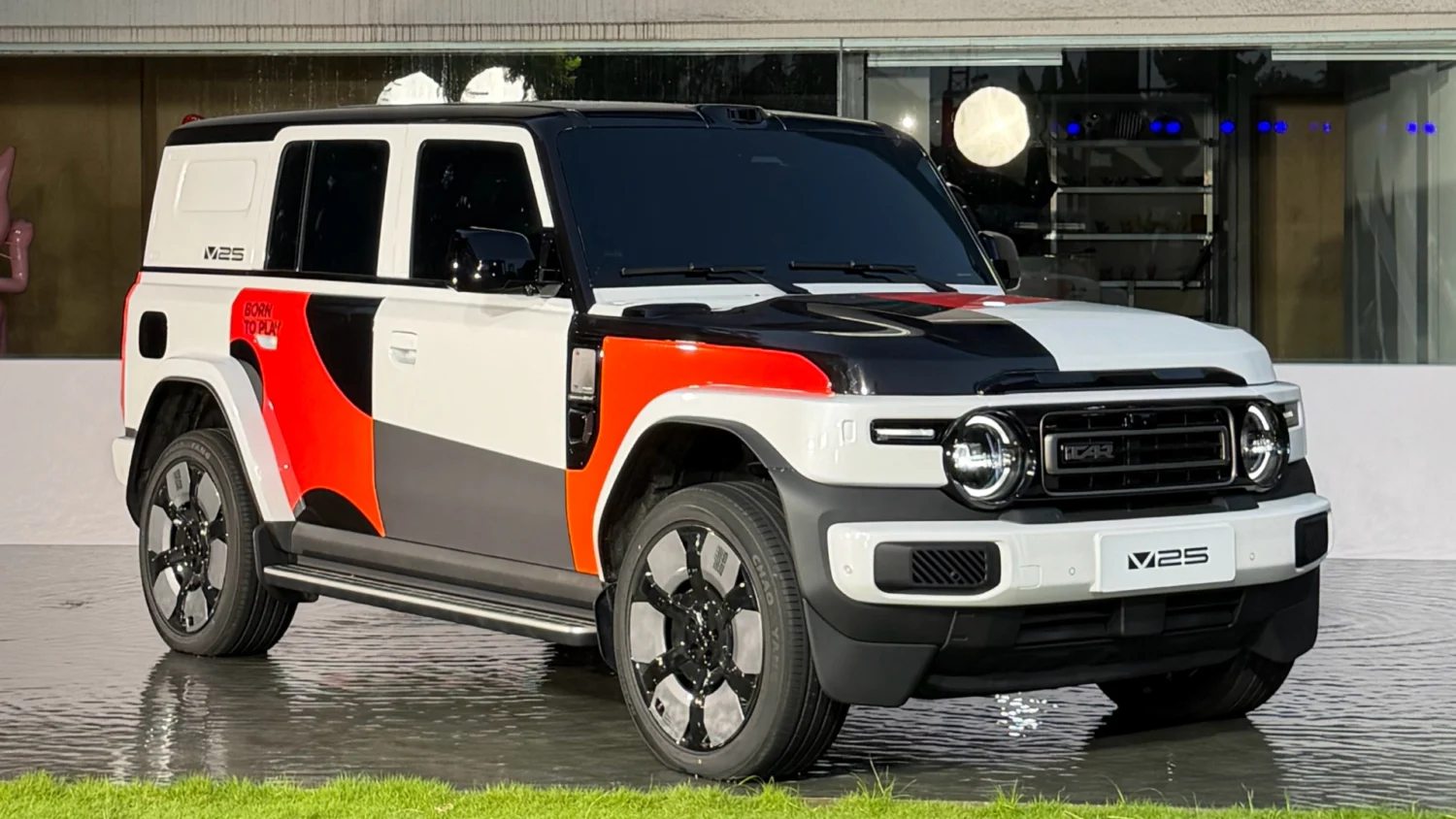 Chery iCaur V25 представлен в Китае: гибридный кроссовер с лидаром и запасом хода до 150 км