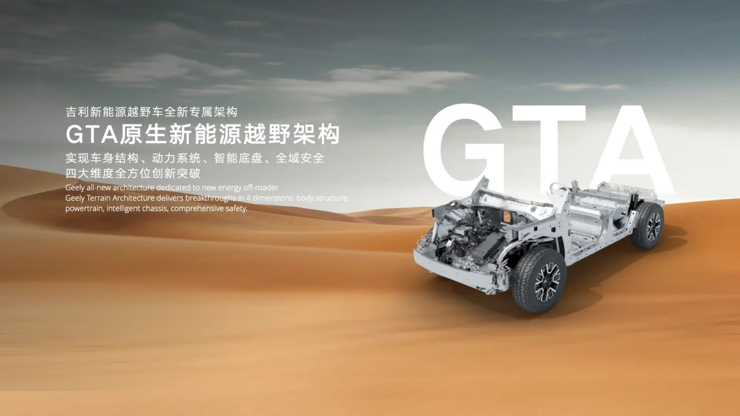 Geely представила ИИ-технологии для внедорожников: дебют на Zhanjian 700