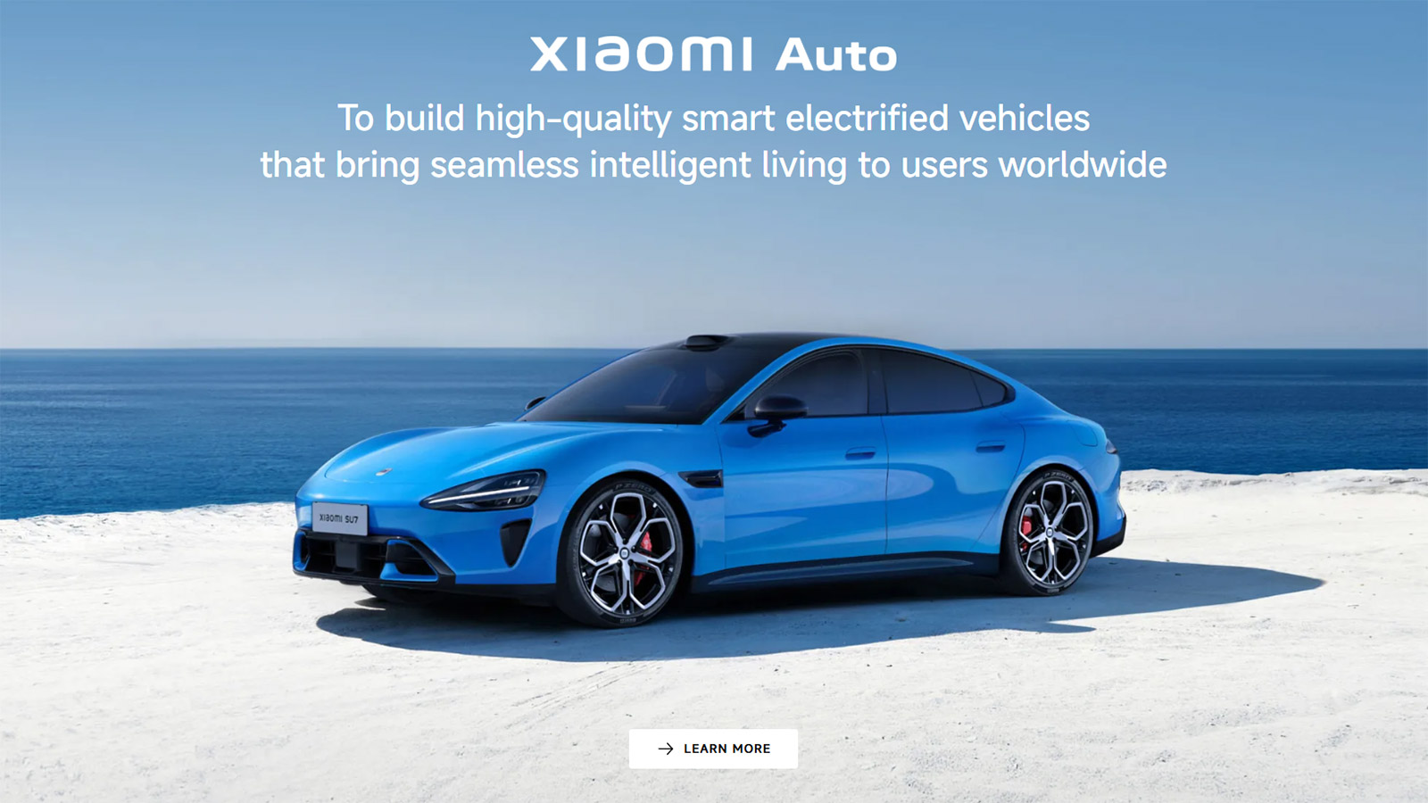 Xiaomi Auto запускает глобальный сайт и соцсети перед выходом на рынок Европы в 2027 году