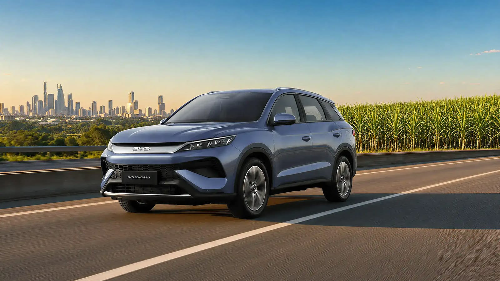 BYD запустила в Бразилии первый гибрид Song Pro на гибком топливе