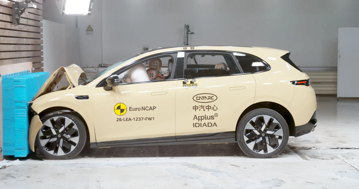 Geely, Leapmotor и GAC Aion получили пять звезд Euro NCAP по новым протоколам
