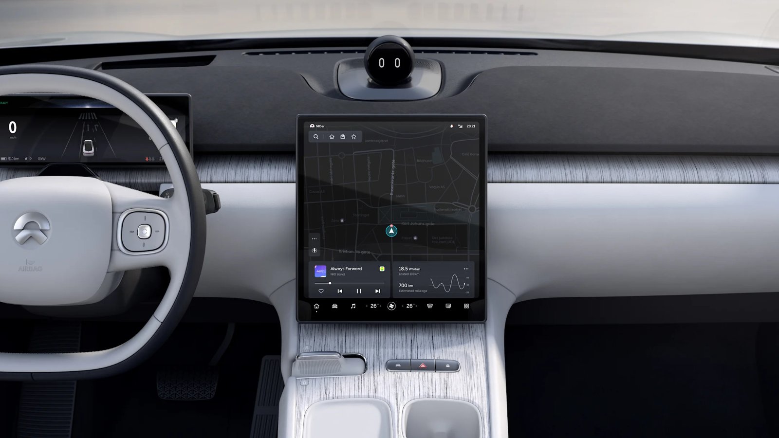 Nio расширяет партнёрство с HERE на всю европейскую линейку, включая Firefly