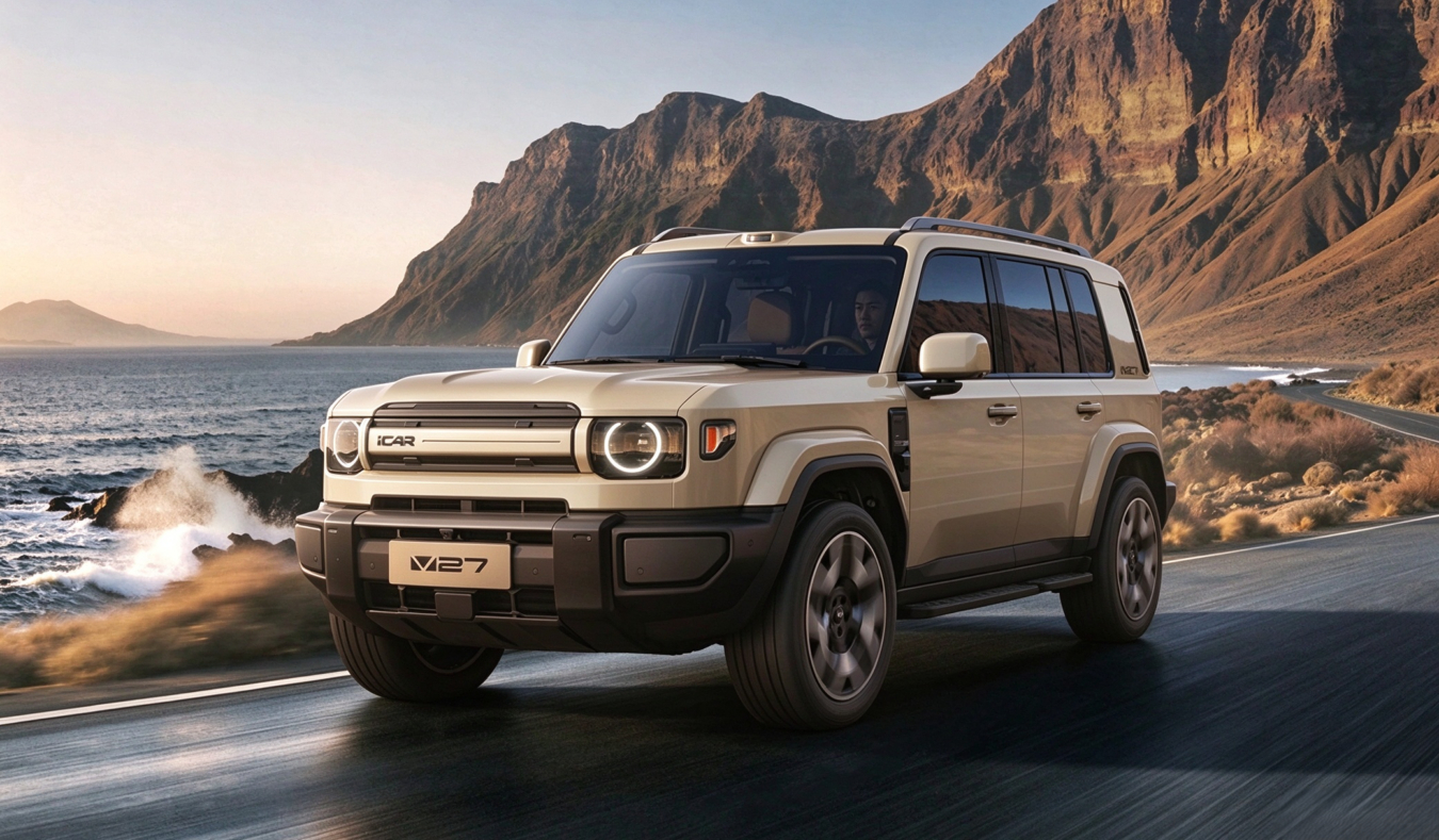 Chery iCaur V27 Long-Range Edition: батарея CATL на 51,2 кВт·ч и 300 км на электротяге