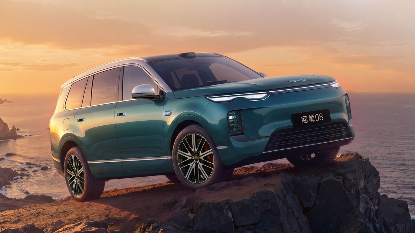 BYD представил кроссовер Sealion 08: до 900 км запаса хода и зарядка за 10 минут