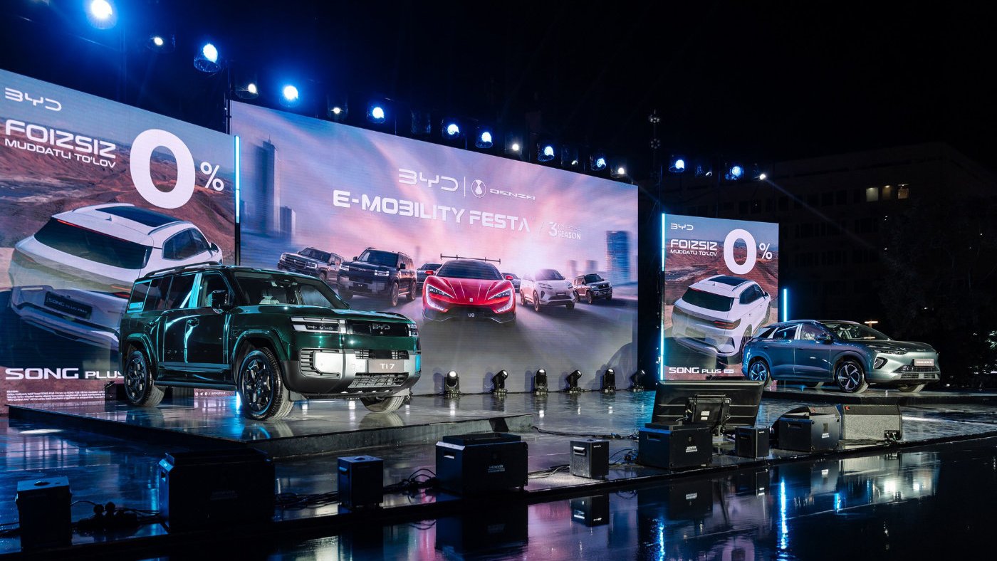 BYD выводит на рынок Узбекистана рамный внедорожник Fang Cheng Bao Tai 7 под именем Ti 7