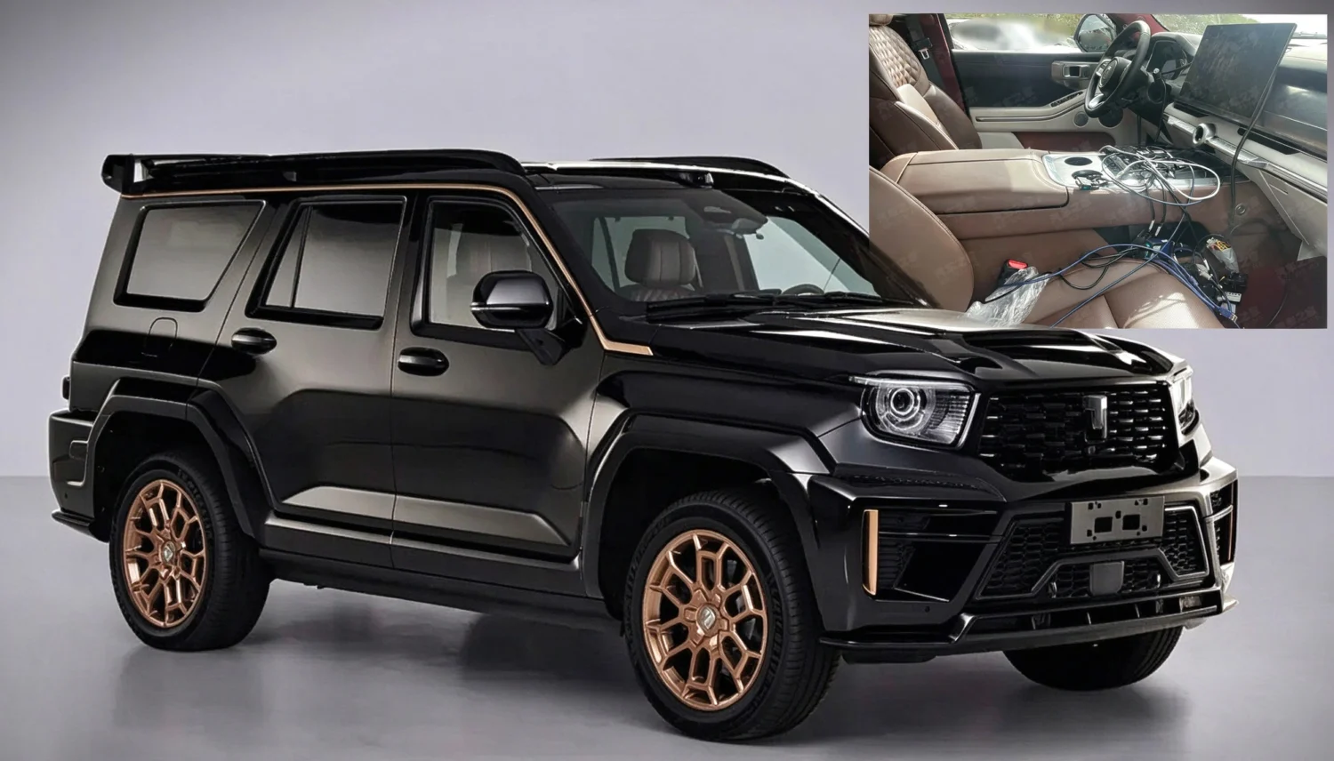 GWM Tank 700 LWB: удлинённая версия с третьим рядом и двумя гибридами